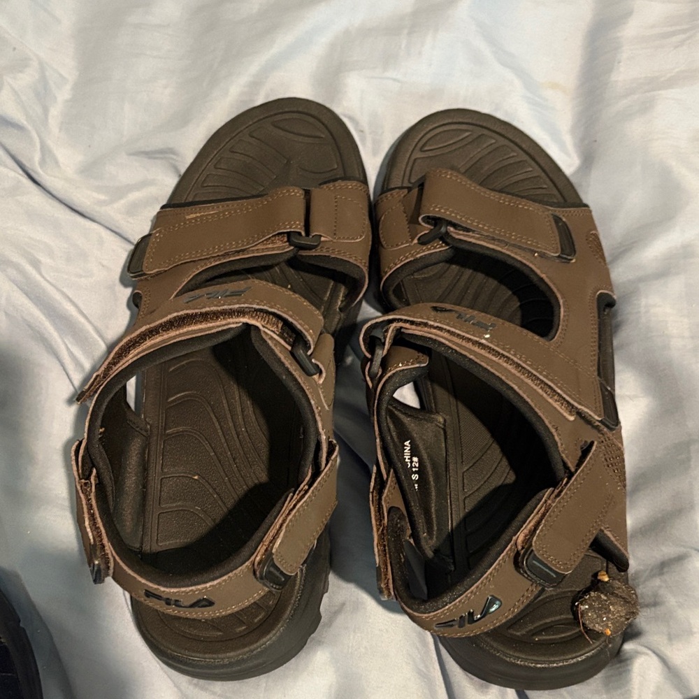 Fila Men's Dark Brown Sandals
